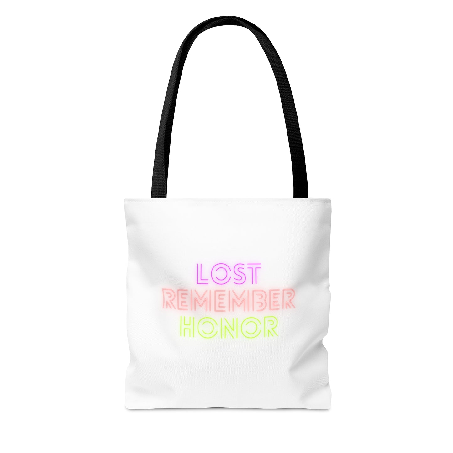 Tote Bag: Crazy Penguin World Logo White