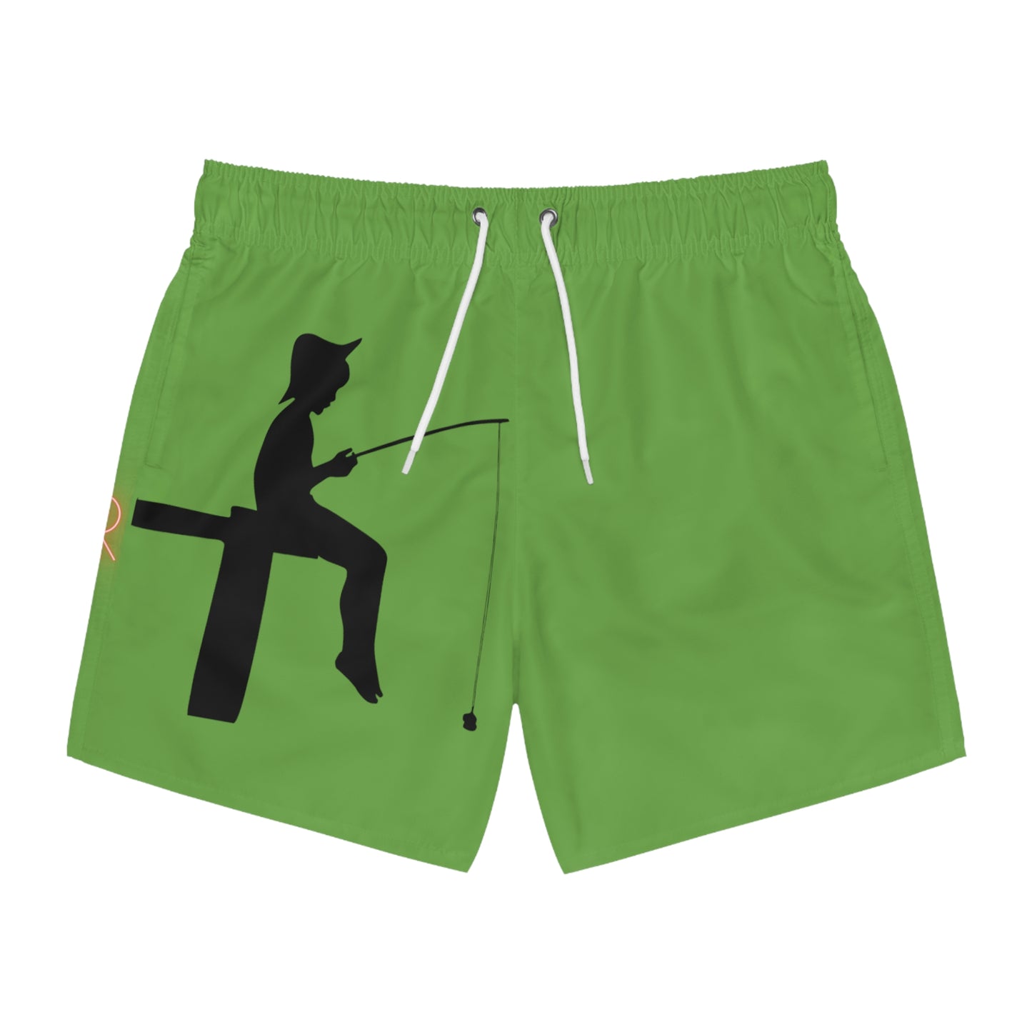 Swim Trunks: Fishing Green