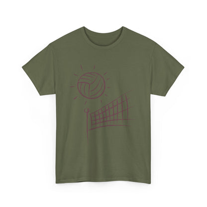 Heavy Cotton Tee: Volleyball #2