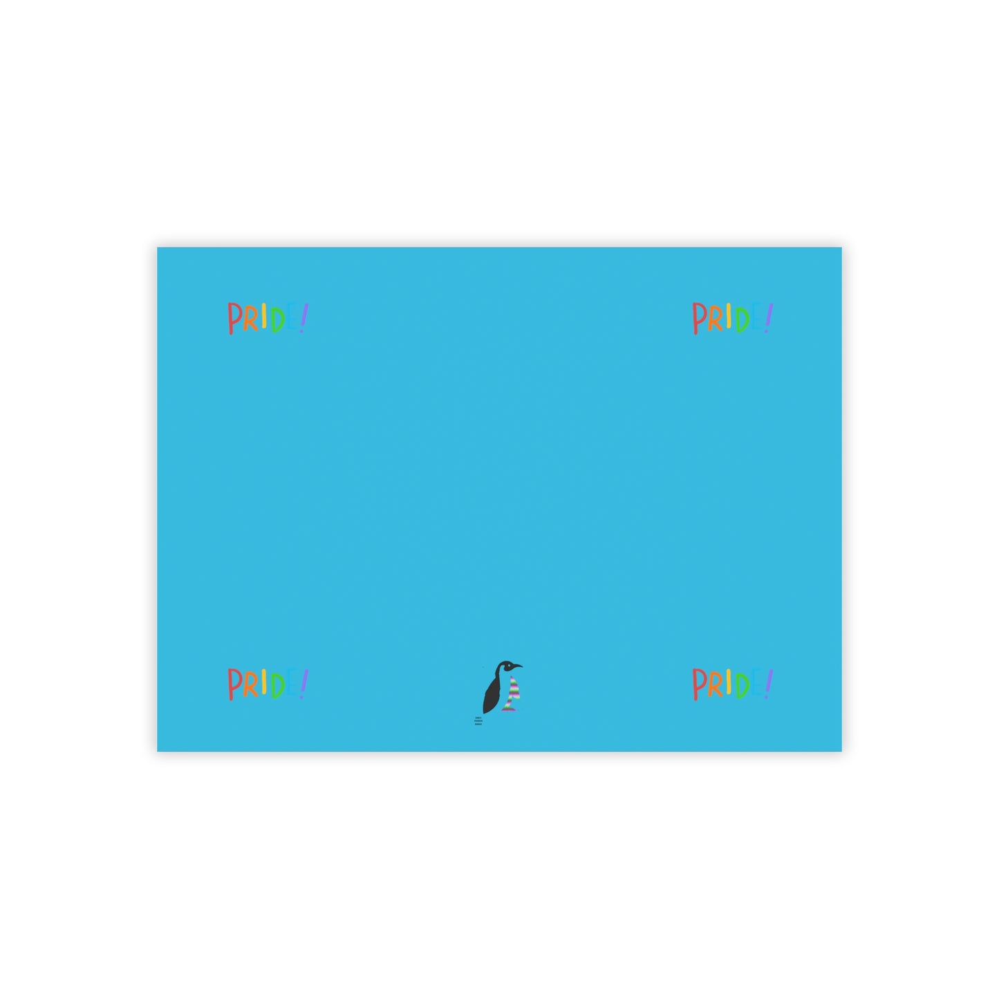 Post-it® Note Pads: LGBTQ Pride Turquoise