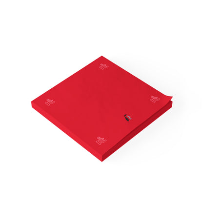 Post-it® Note Pads: Fight Cancer Dark Red