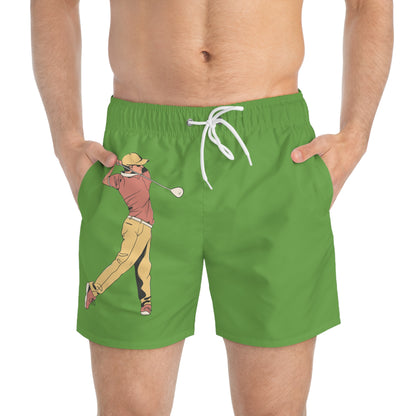 Swim Trunks: Golf Green