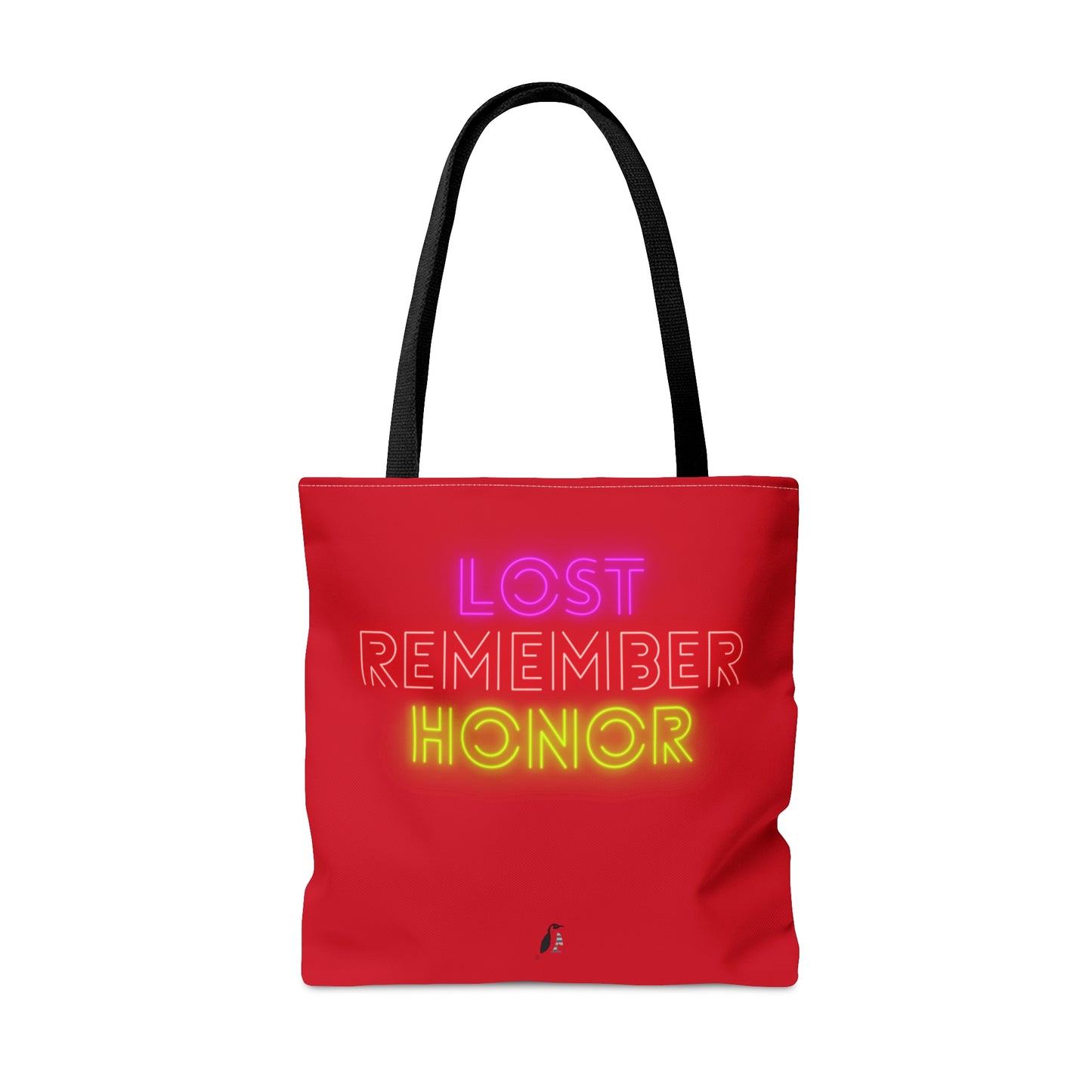 Tote Bag: Weightlifting Dark Red