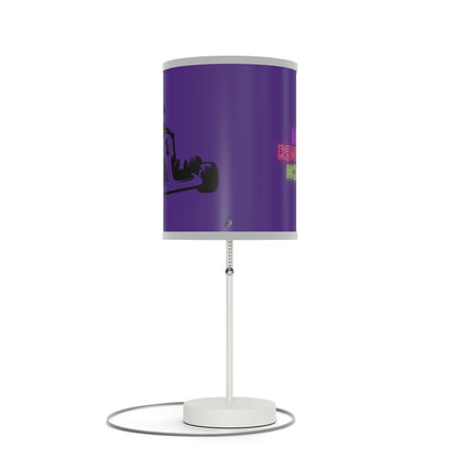 Lamp on a Stand, US|CA plug: Racing Purple