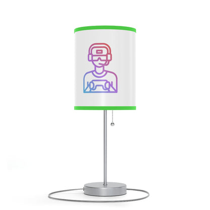 Lamp on a Stand, US|CA plug: Gaming White