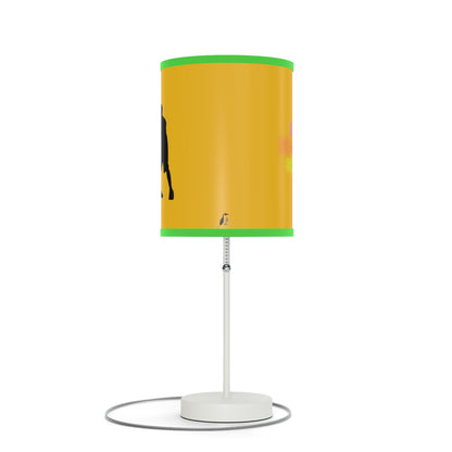 Lamp on a Stand, US|CA plug: Basketball Yellow