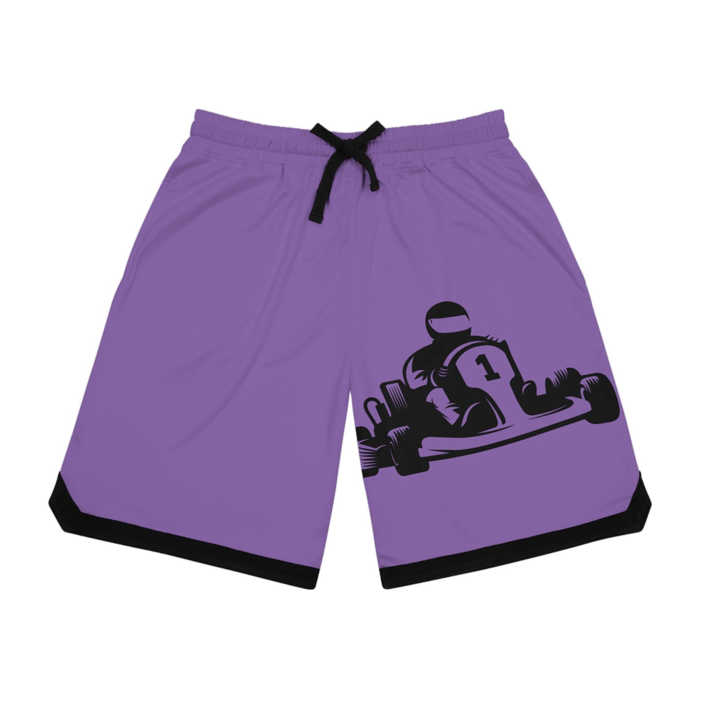 Basketball Rib Shorts: Racing Lite Purple