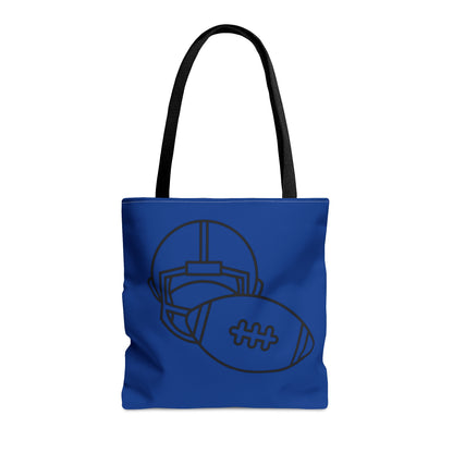 Tote Bag: Football Dark Blue