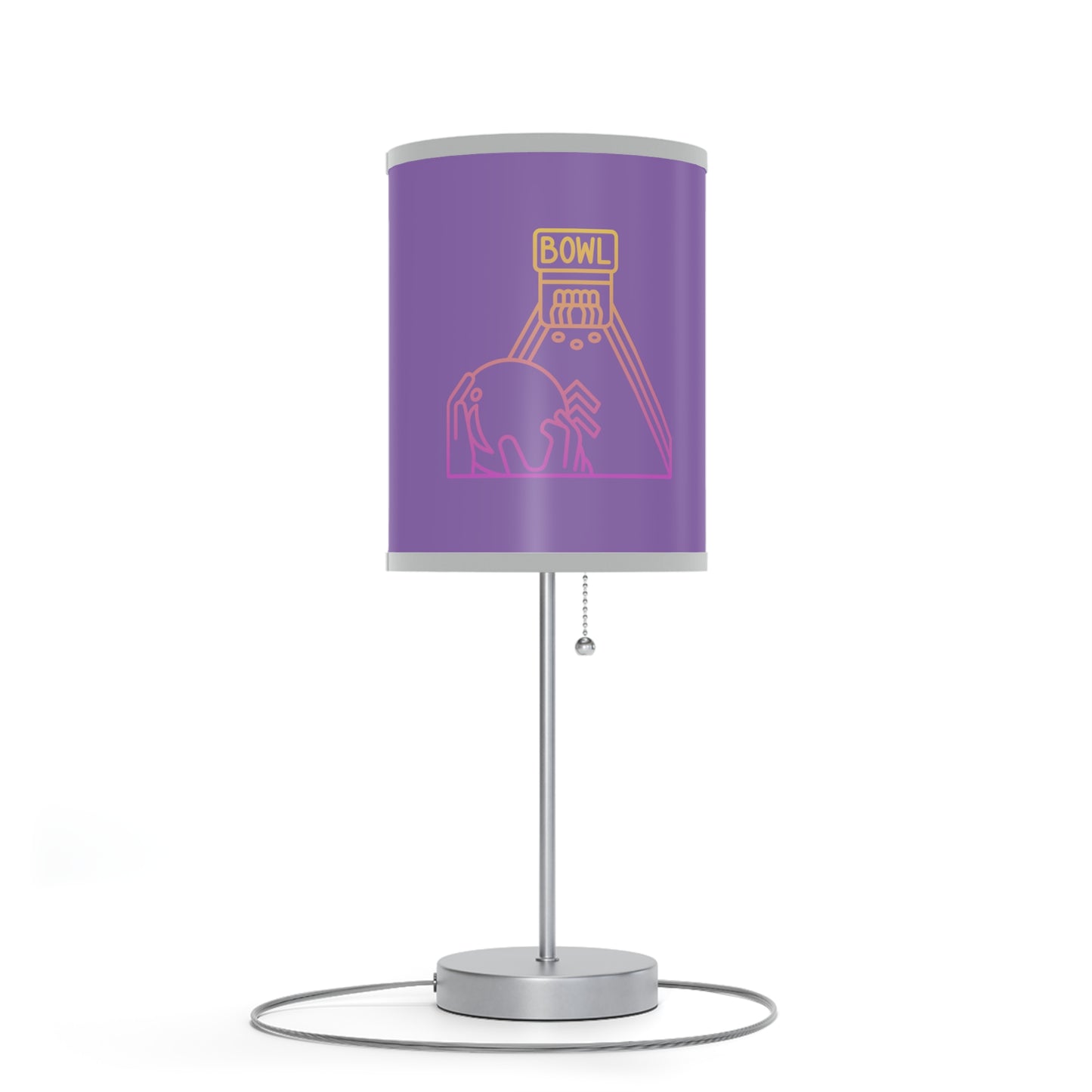 Lamp on a Stand, US|CA plug: Bowling Lite Purple