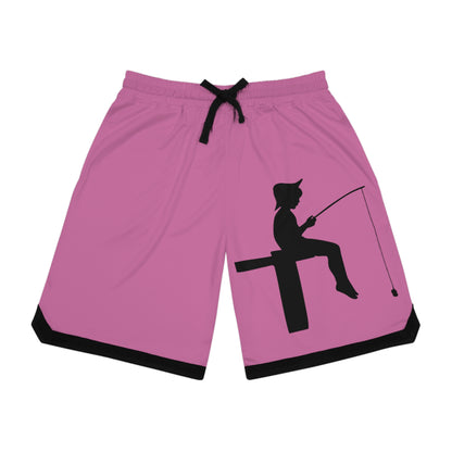 Basketball Rib Shorts: Fishing Lite Pink