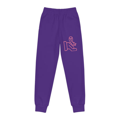 Youth Joggers: Fight Cancer Purple