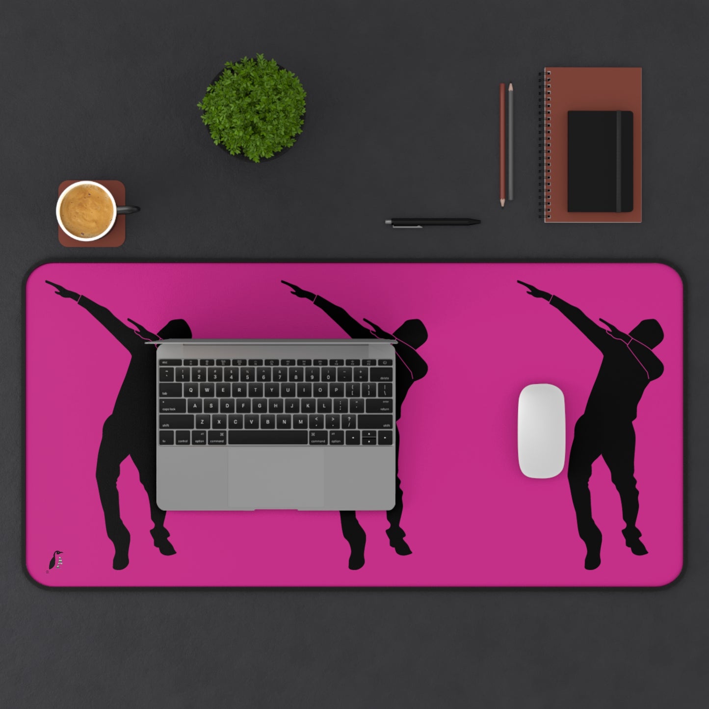 Desk Mat: Dance Pink