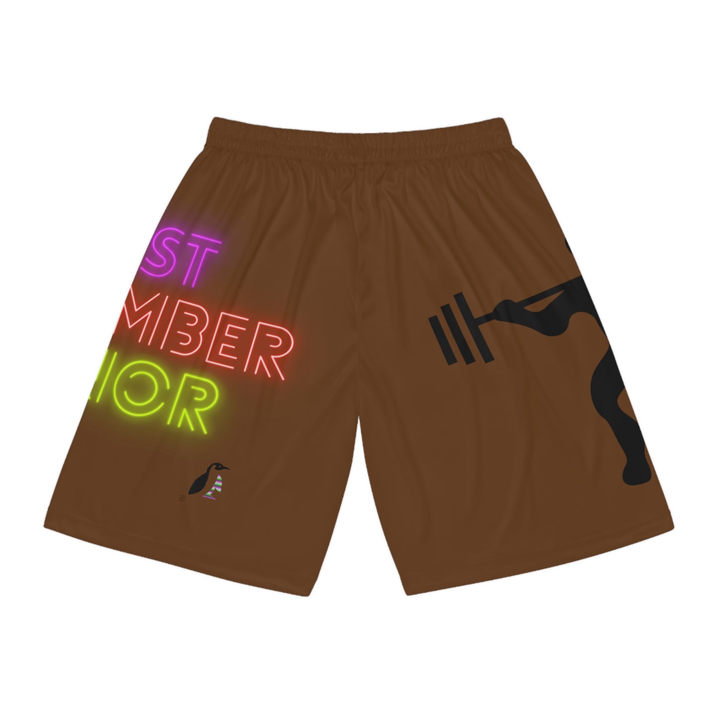 Basketball Shorts: Weightlifting Brown