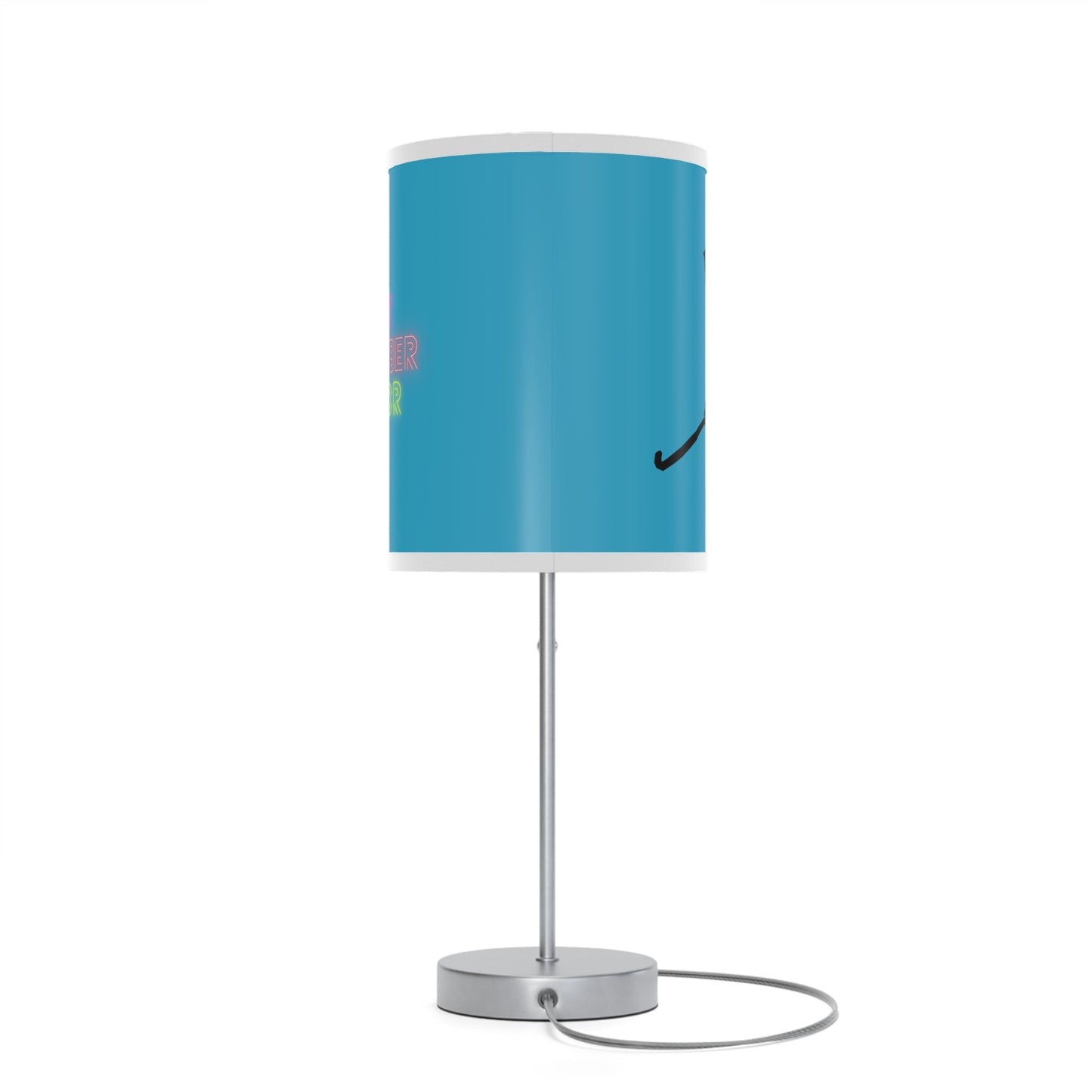 Lamp on a Stand, US|CA plug: Hockey Turquoise