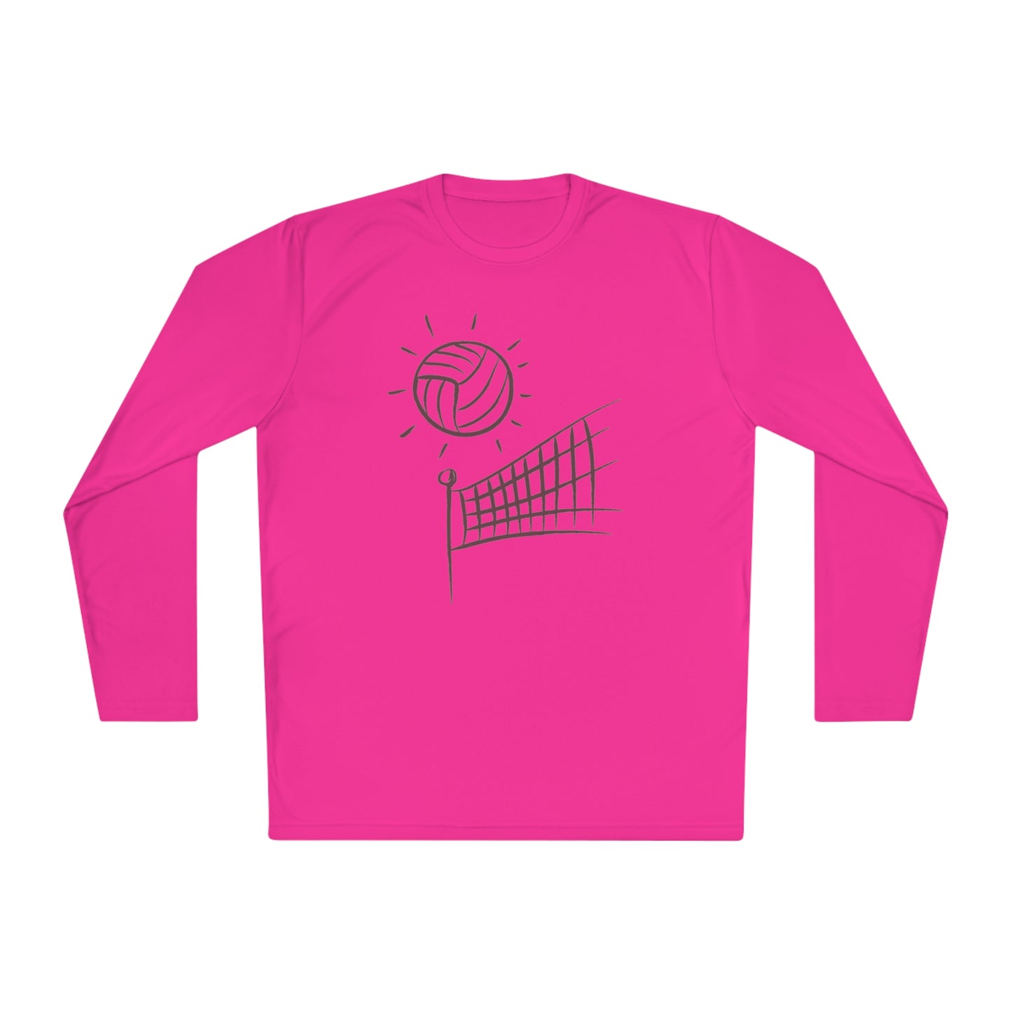 Magaan na Long Sleeve Tee: Volleyball #2 