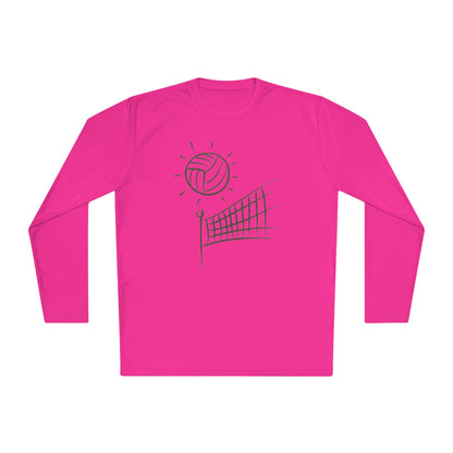 Magaan na Long Sleeve Tee: Volleyball #2 