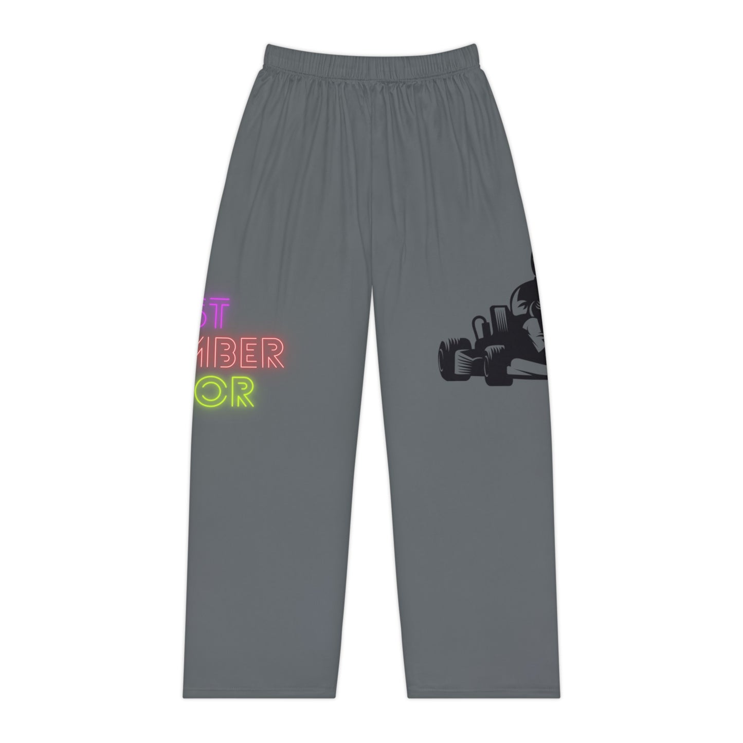 Pambabaeng Pajama Pants: Racing Dark Grey