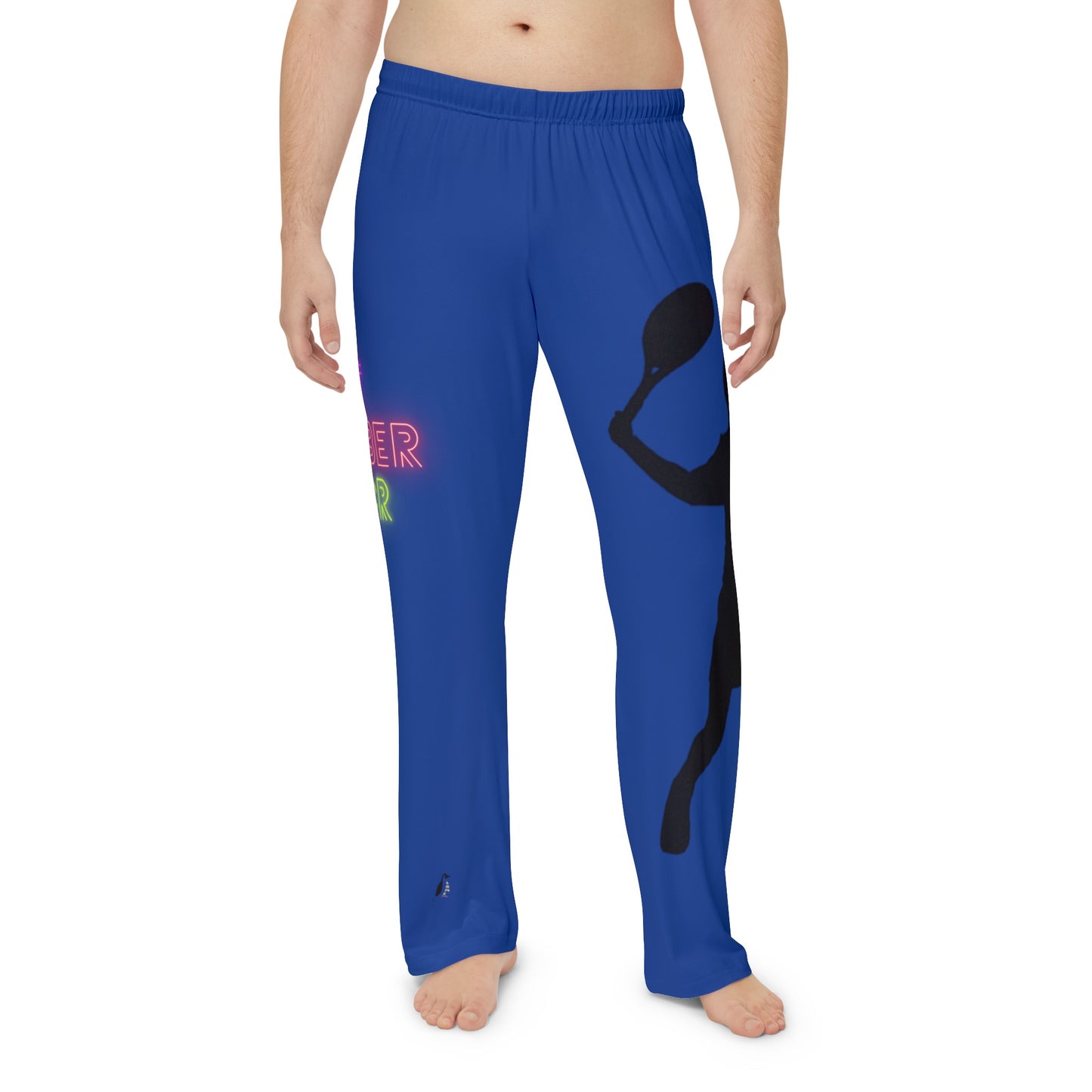 Men's Pajama Pants: Tennis Dark Blue