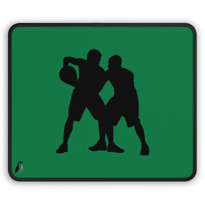 Gaming Mouse Pad: Basketball Dark Green