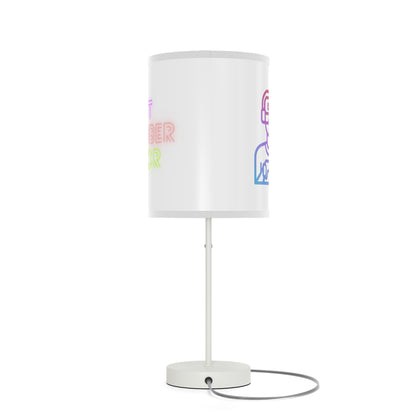 Lamp on a Stand, US|CA plug: Gaming White 