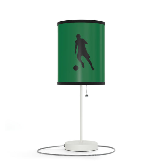 Lamp on a Stand, US|CA plug: Soccer Dark Green