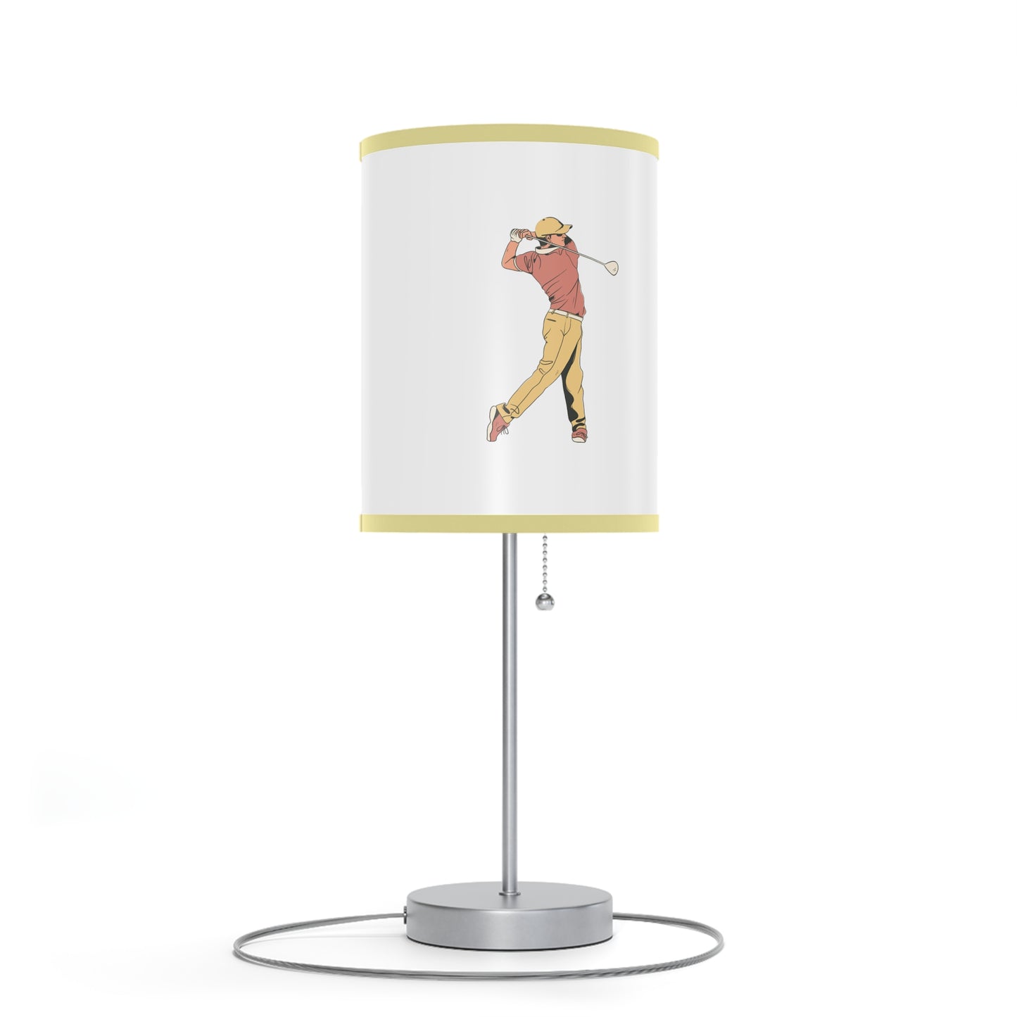 Lamp on a Stand, US|CA plug: Golf White 