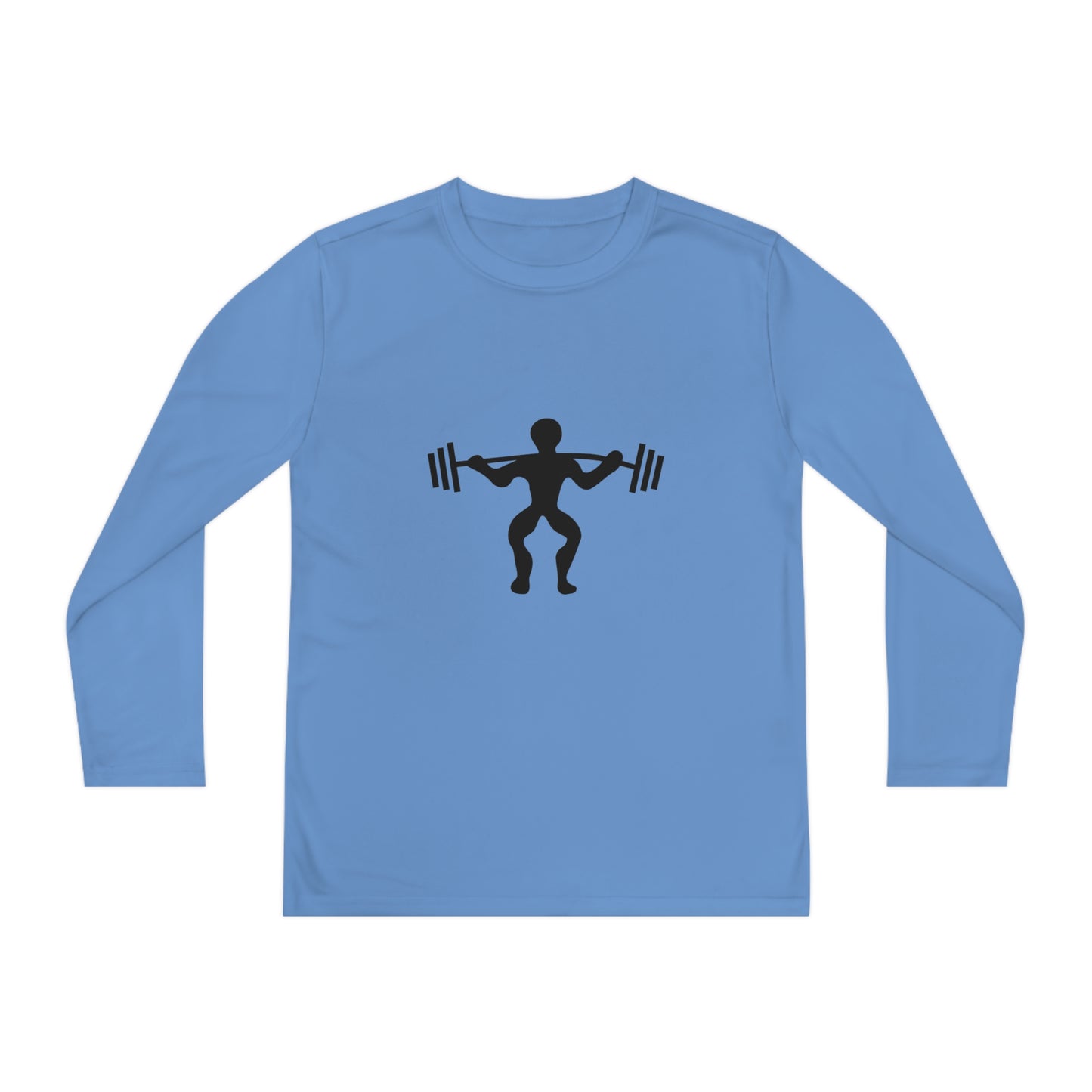 Youth Long Sleeve Competitor Tee: Weightlifting 