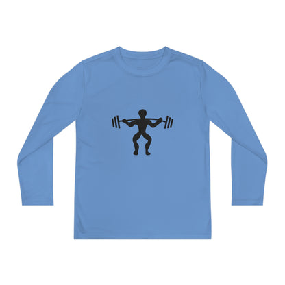 Youth Long Sleeve Competitor Tee: Weightlifting 