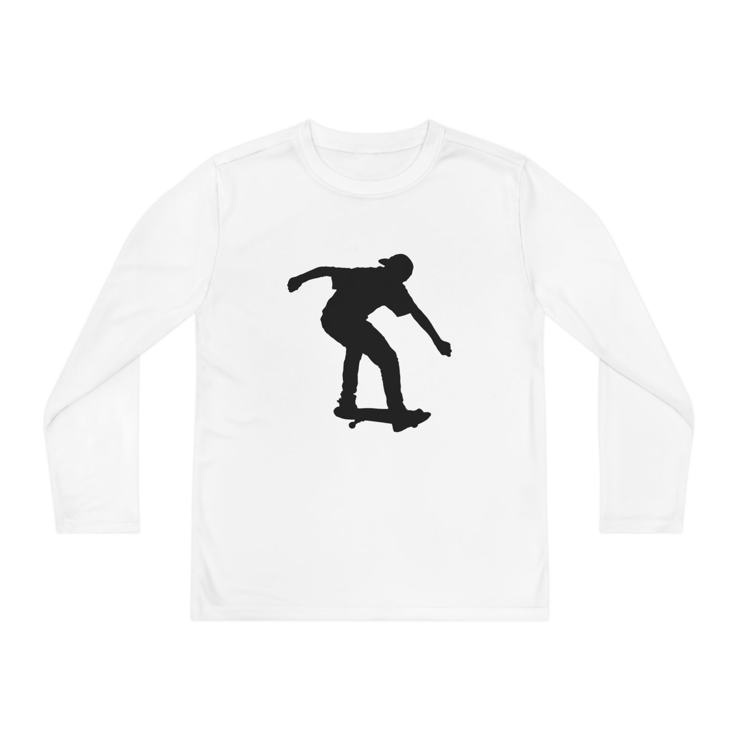 Youth Long Sleeve Competitor Tee: Skateboarding 