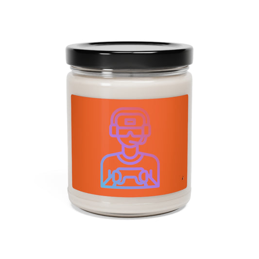 Scented Soy Candle, 9oz: Gaming Orange