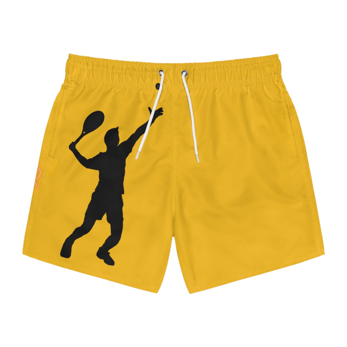 Swim Trunks: Tennis Yellow