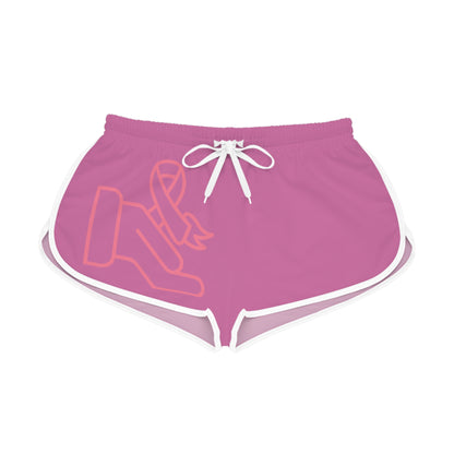 Women's Relaxed Shorts: Fight Cancer Lite Pink