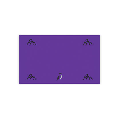 Post-it® Note Pads: Wrestling Purple