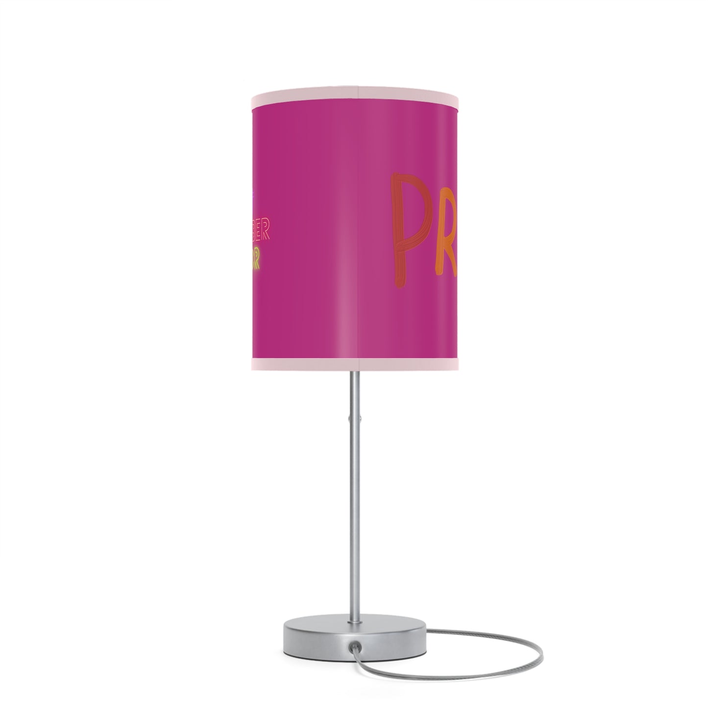 Lamp on a Stand, US|CA plug: LGBTQ Pride Pink