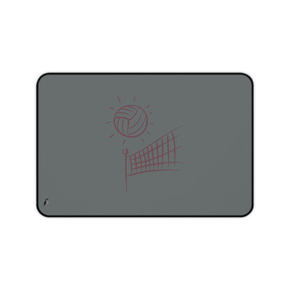 Desk Mat: Volleyball Lite Grey