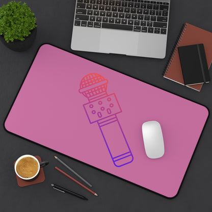 Desk Mat: Music Lite Pink