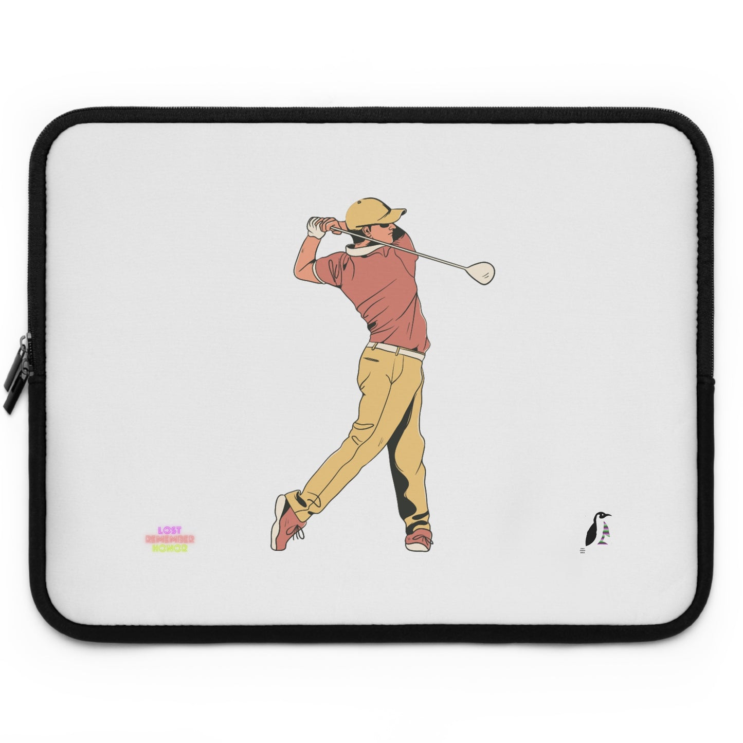 Laptop Sleeve: Golf White