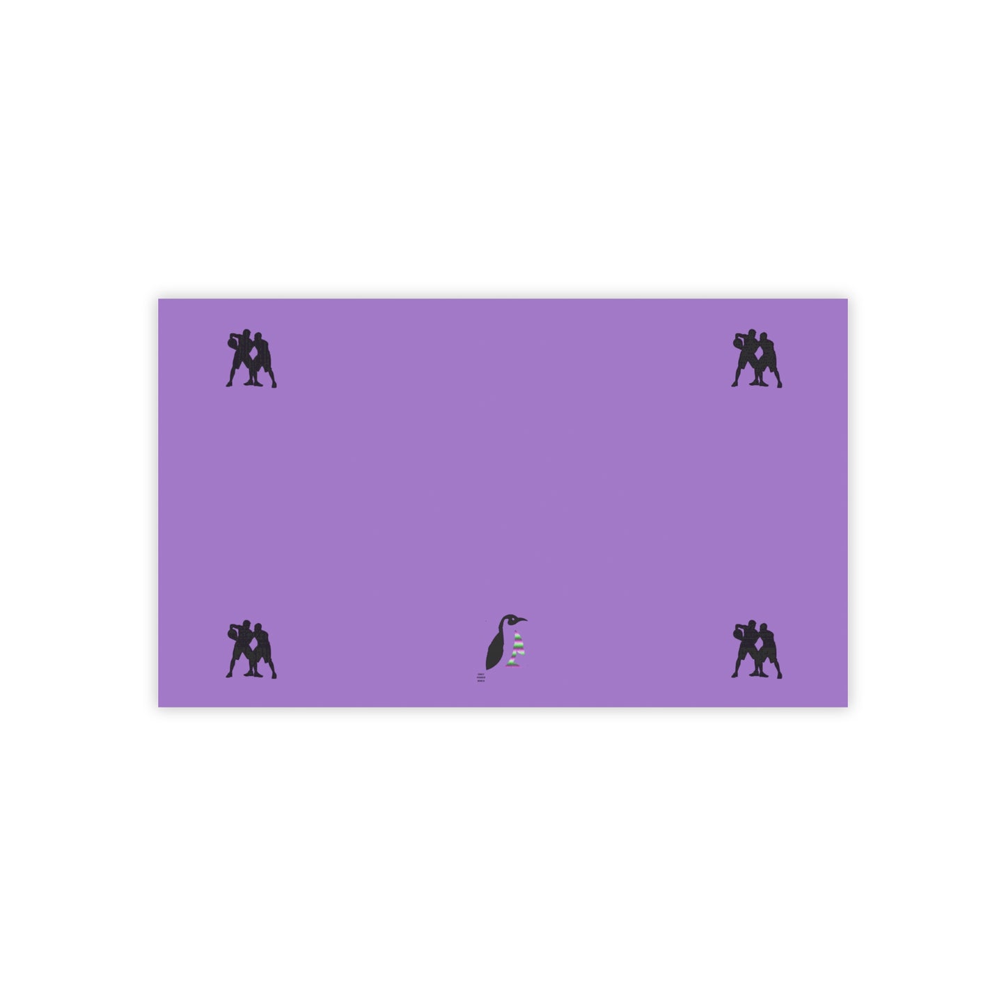 Post-it® Note Pads: Basketball Lite Purple