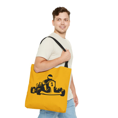 Tote Bag: Racing Yellow