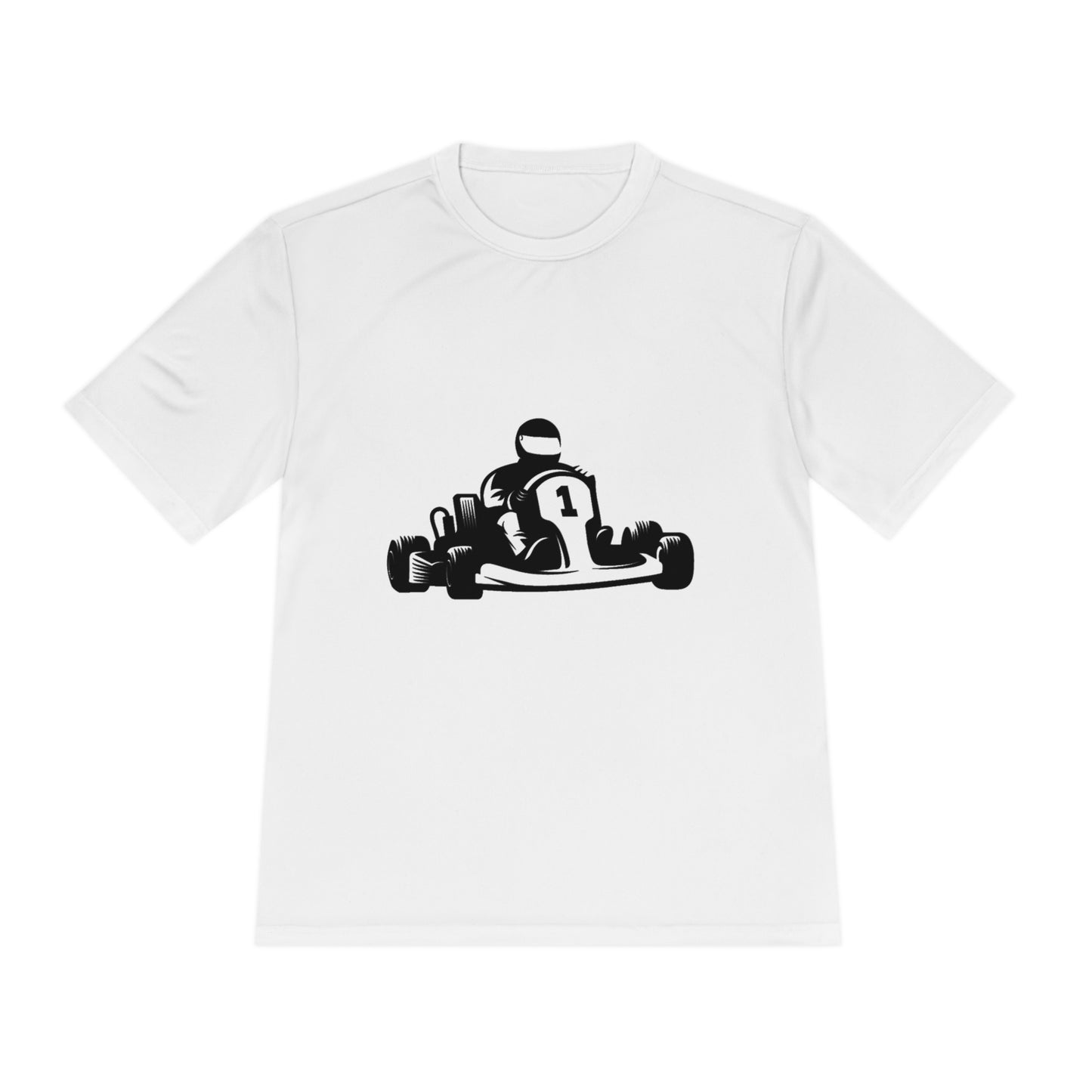 Moisture Wicking Tee: Racing #1