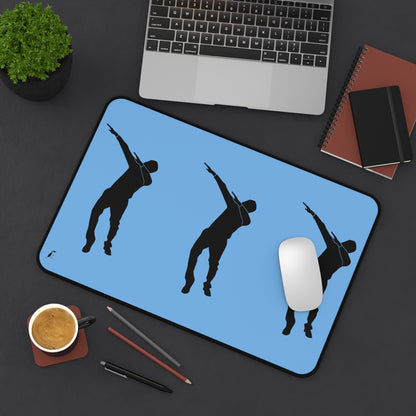 Desk Mat: Dance Lite Blue