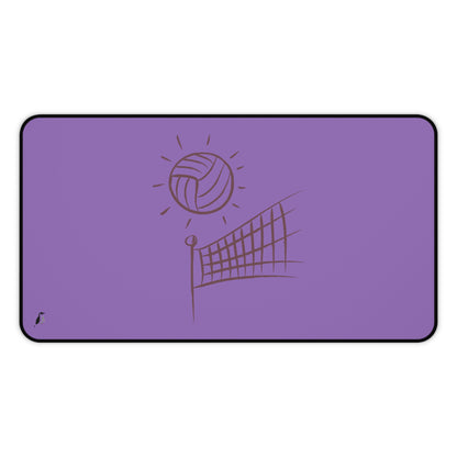 Desk Mat: Volleyball Lite Purple