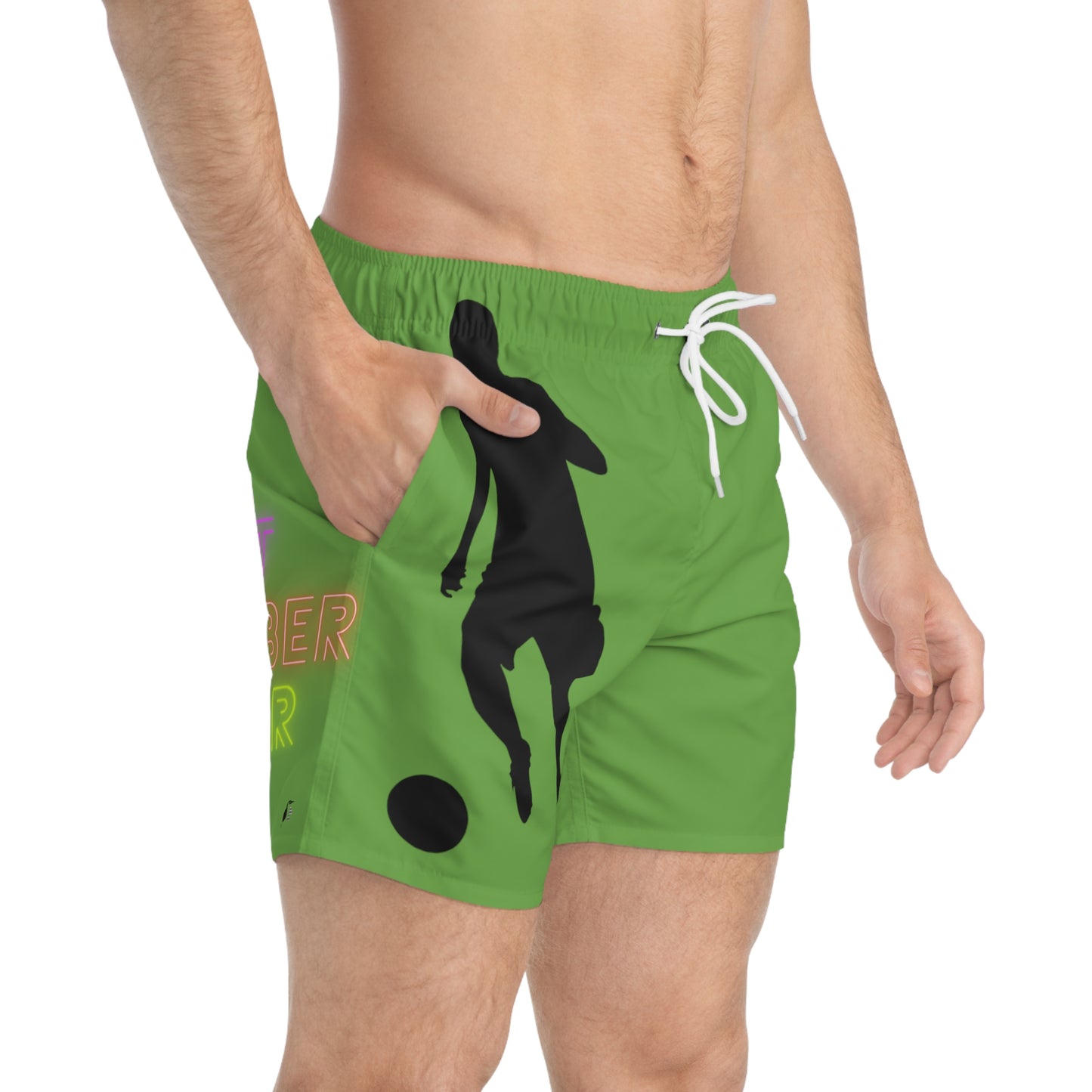 Swim Trunks: Soccer Green