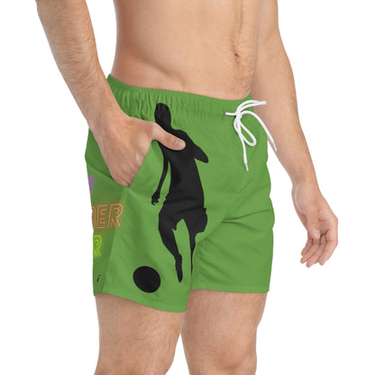 Swim Trunks: Soccer Green