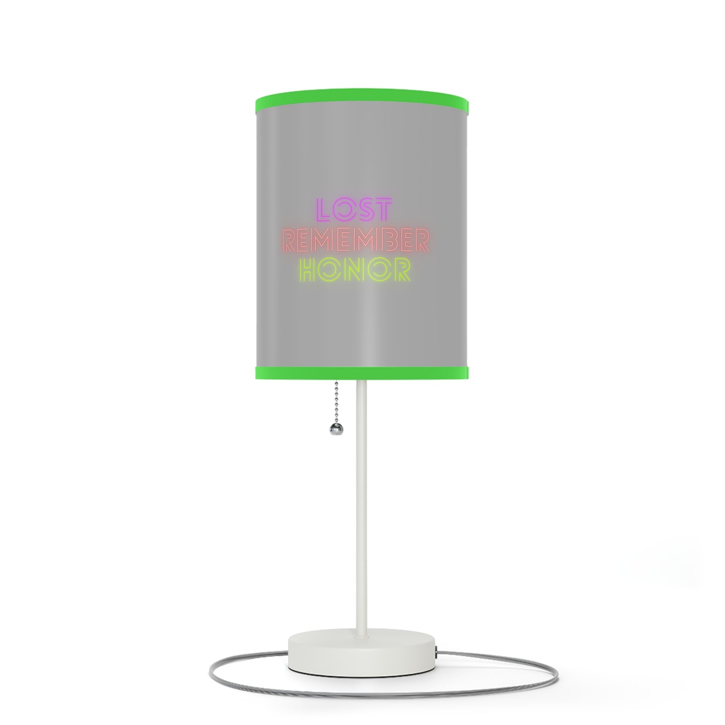 Lamp on a Stand, US|CA plug: Racing Lite Grey