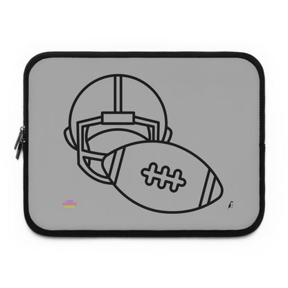 Laptop Sleeve: Football Lite Grey