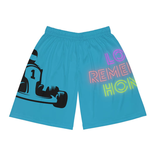 Basketball Shorts: Racing Turquoise