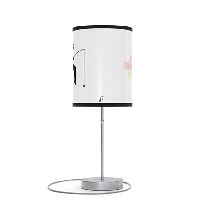 Lamp on a Stand, US|CA plug: Fishing White 