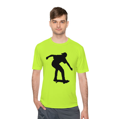 Moisture Wicking Tee: Skateboarding #2