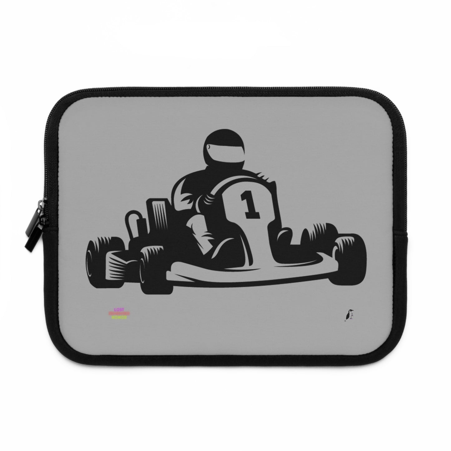 Laptop Sleeve: Racing Lite Grey